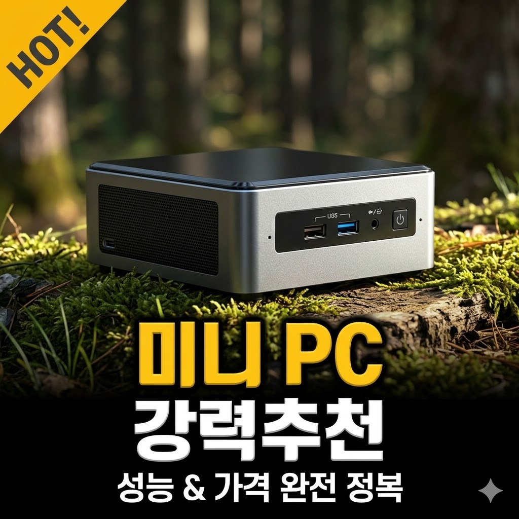 미니 PC 추천 TOP 5 가성비부터 끝판왕까지 사무용 게임용 영상편집용 비교 (2026년)