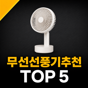 무선 선풍기 추천 순위 TOP 5 가격 비교 (2026년)